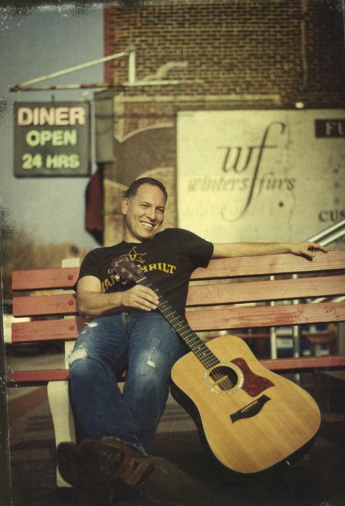 Staten Island, N.Y.-based songwriter Jonathan D’Agostino pauses briefly while composing a tune in Redbank, N.J.